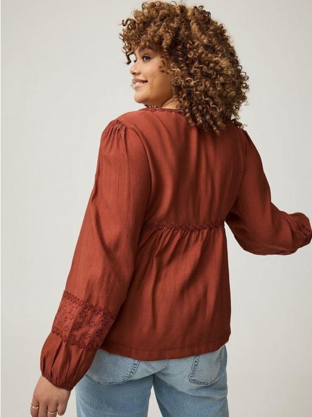 Torrid Daisy Trim Top Size 1X - Picture 2 of 13